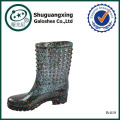 botas de chuva gumboots de borracha singaporeB-819